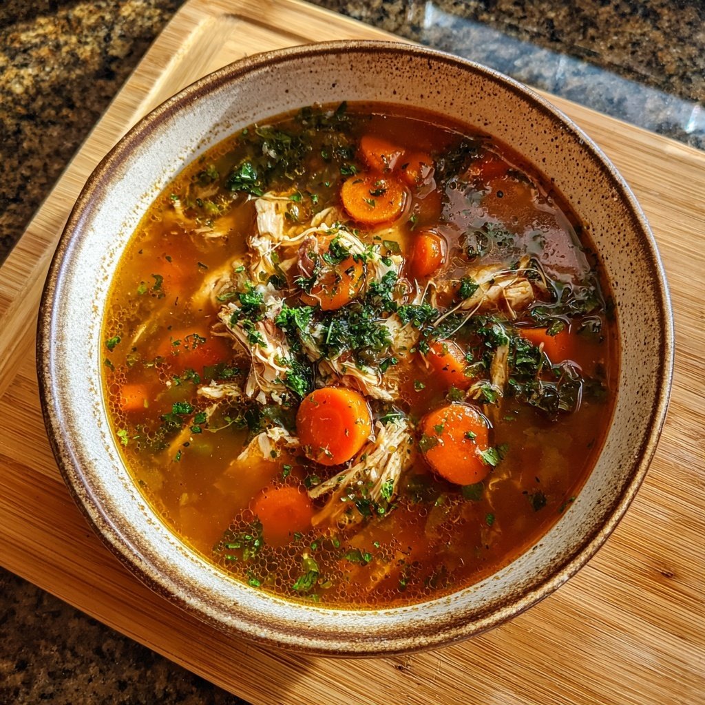 Rotisserie Chicken And Vegetable Soup