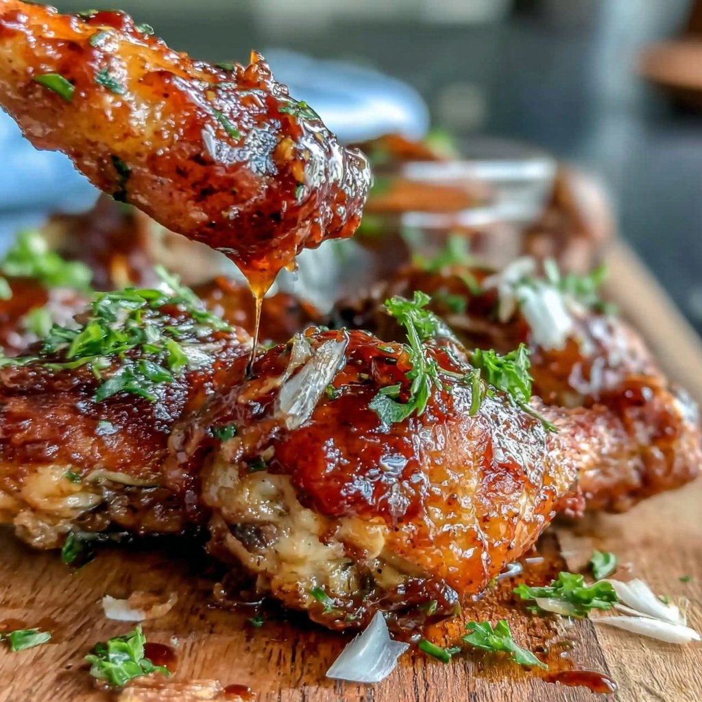 Drumstick Chicken With Honey Garlic Sauce