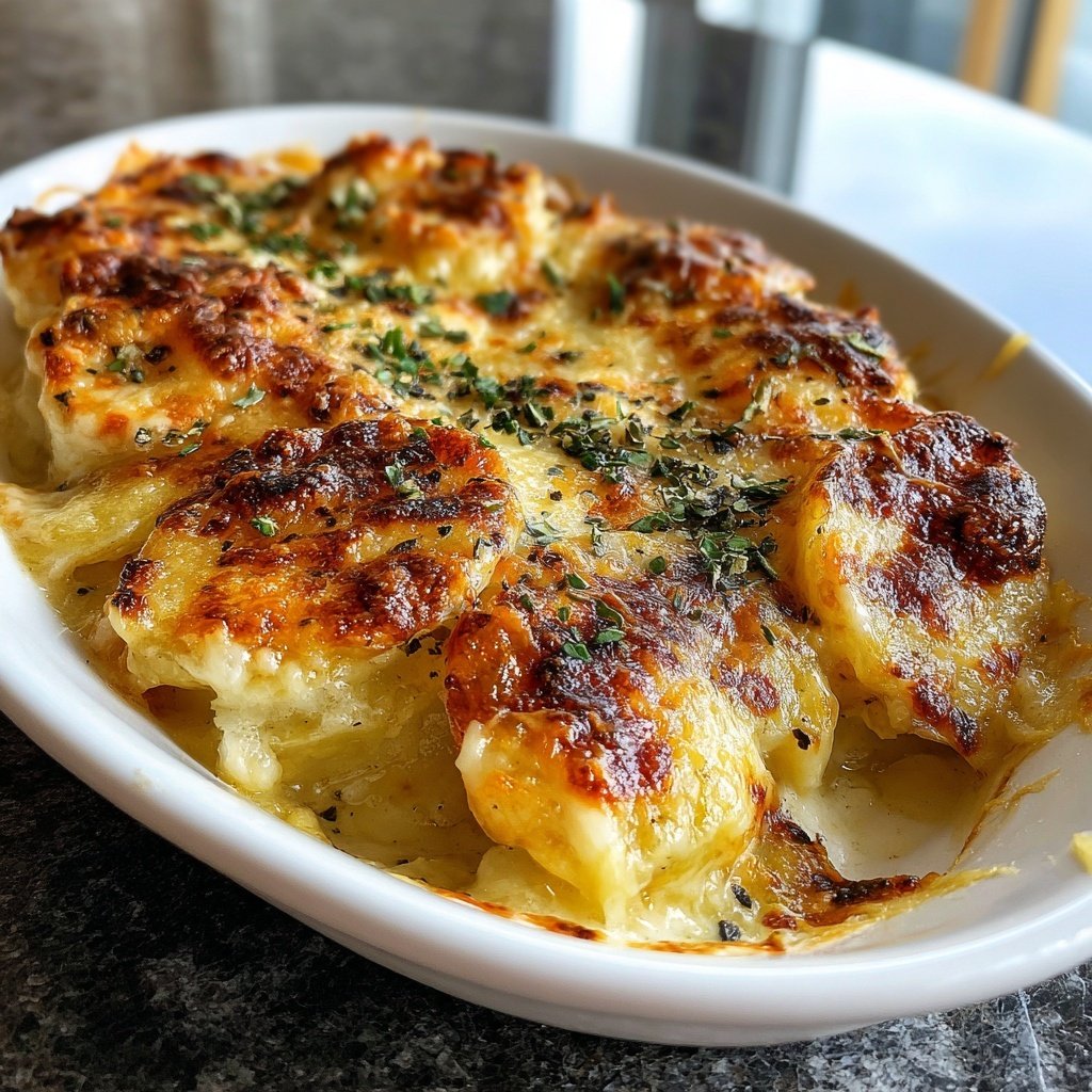 Sunday Creamy Potato Gratin
