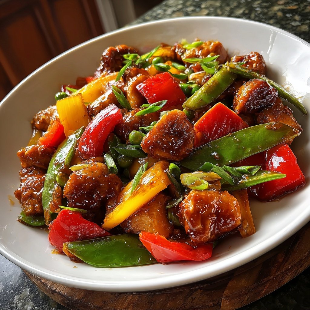 Honey Soy Chicken And Vegetable Stir Fry