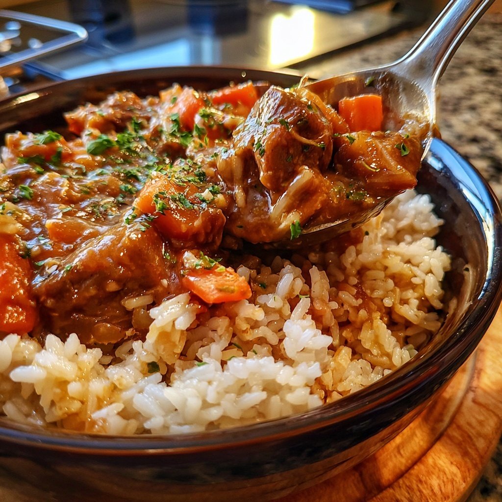 Slow Cooker Beef And Rice