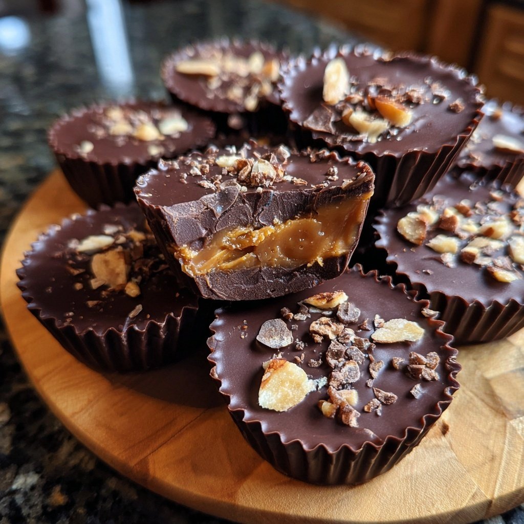 Chocolate Almond Butter Cups
