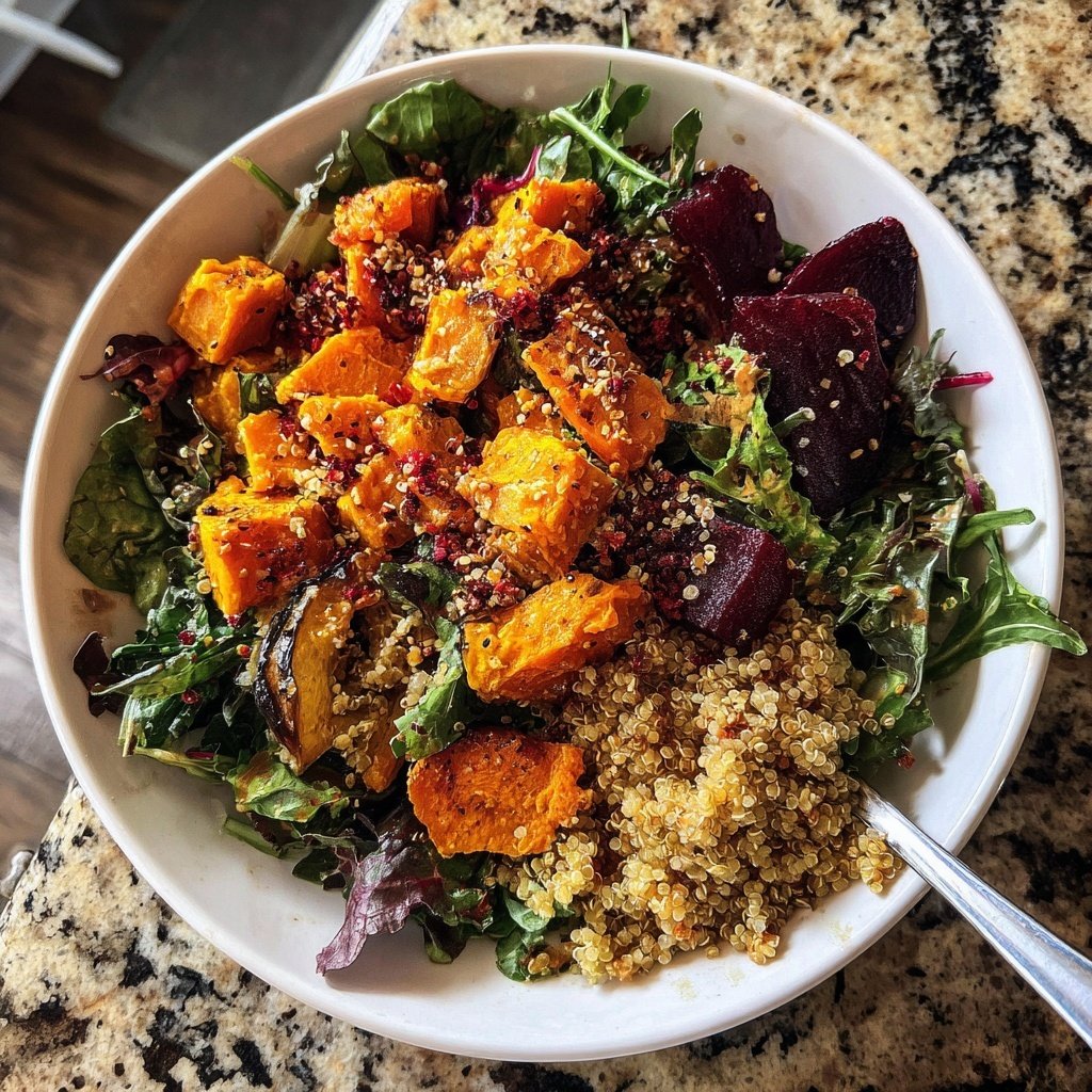 Sweet Potato Veggie Grain Bowl